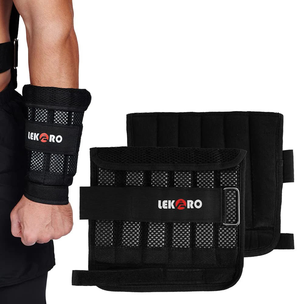 Verstellbare gewichtstragende Weste für Arme/Beine, abnehmbares Handgelenk- und Knöchelgewicht für Herren und Damen Training Fitness