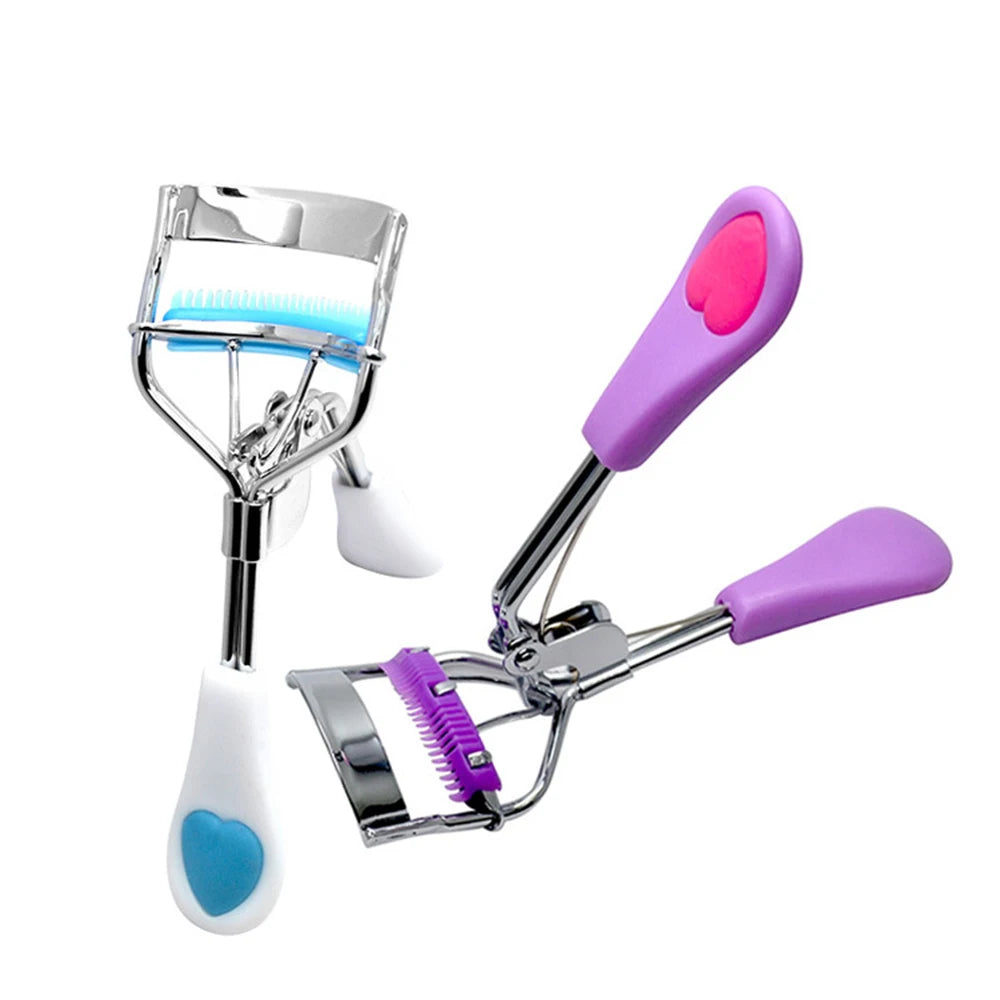 1 Stück Lady Professional Wimpernzange mit Kamm Pinzette Wimperncurler Kosmetisches Augen-Beauty-Tool Make-up