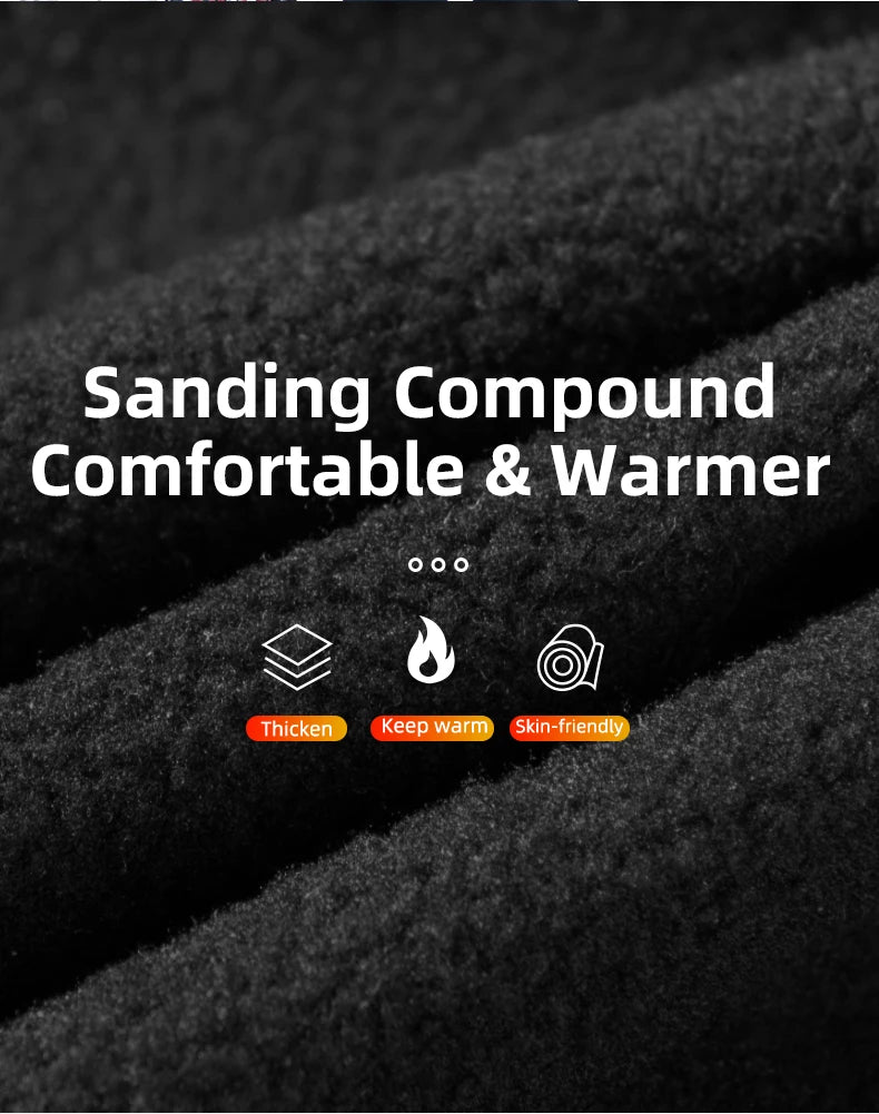 ROCKBROS Winter-Radmaske Fleece Thermo Warm Winddicht Fahrrad-Gesichtsmaske Sturmhaube Skimaske Angeln Skifahren Mütze Kopfbedeckung