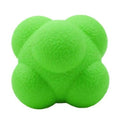 Hexagonaler Reaktionsball Geschwindigkeit Beweglichkeit Training Silikon Ball Koordination Reflex Sport Fitness Trainingsball für Kinder Erwachsene