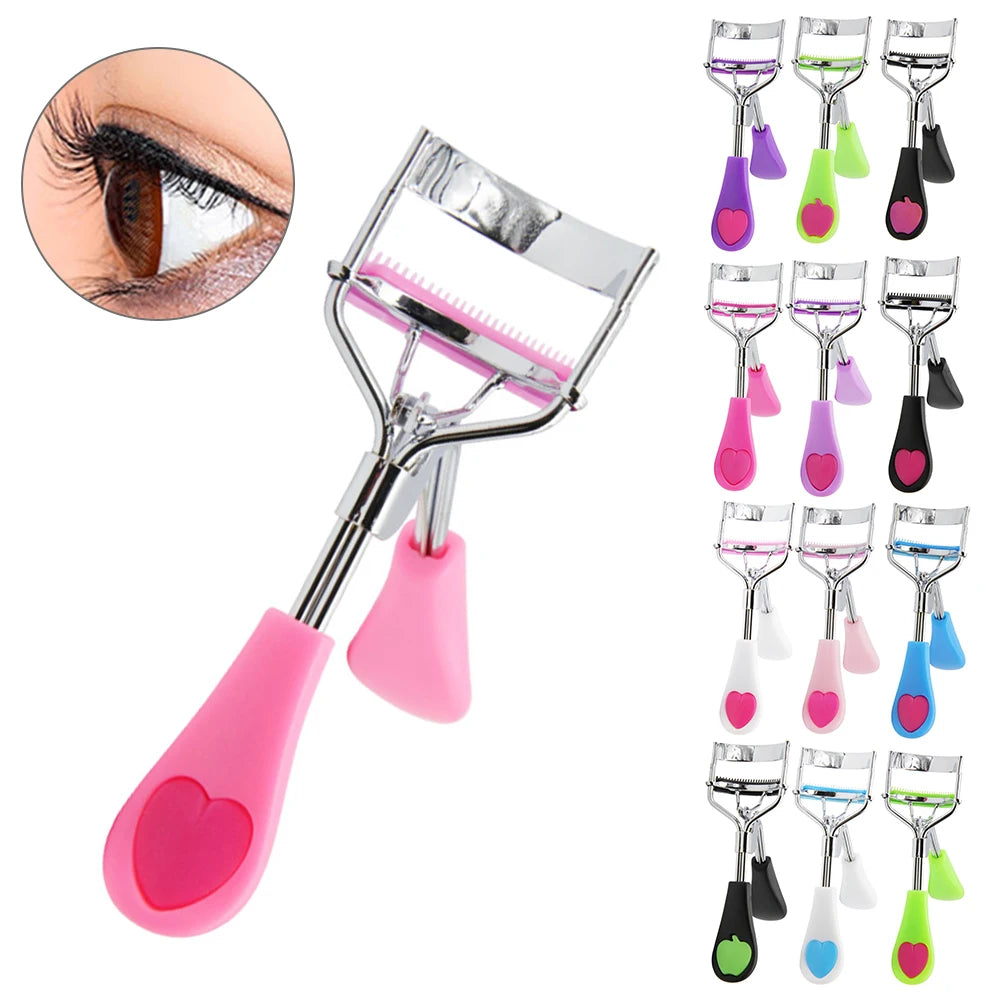 1 Stück Lady Professional Wimpernzange mit Kamm Pinzette Wimperncurler Kosmetisches Augen-Beauty-Tool Make-up