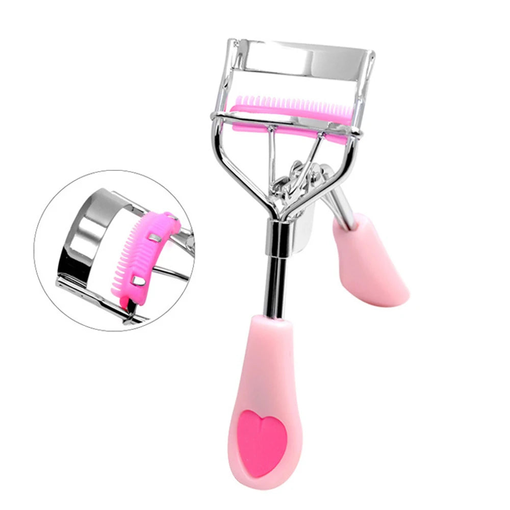 1 Stück Lady Professional Wimpernzange mit Kamm Pinzette Wimperncurler Kosmetisches Augen-Beauty-Tool Make-up
