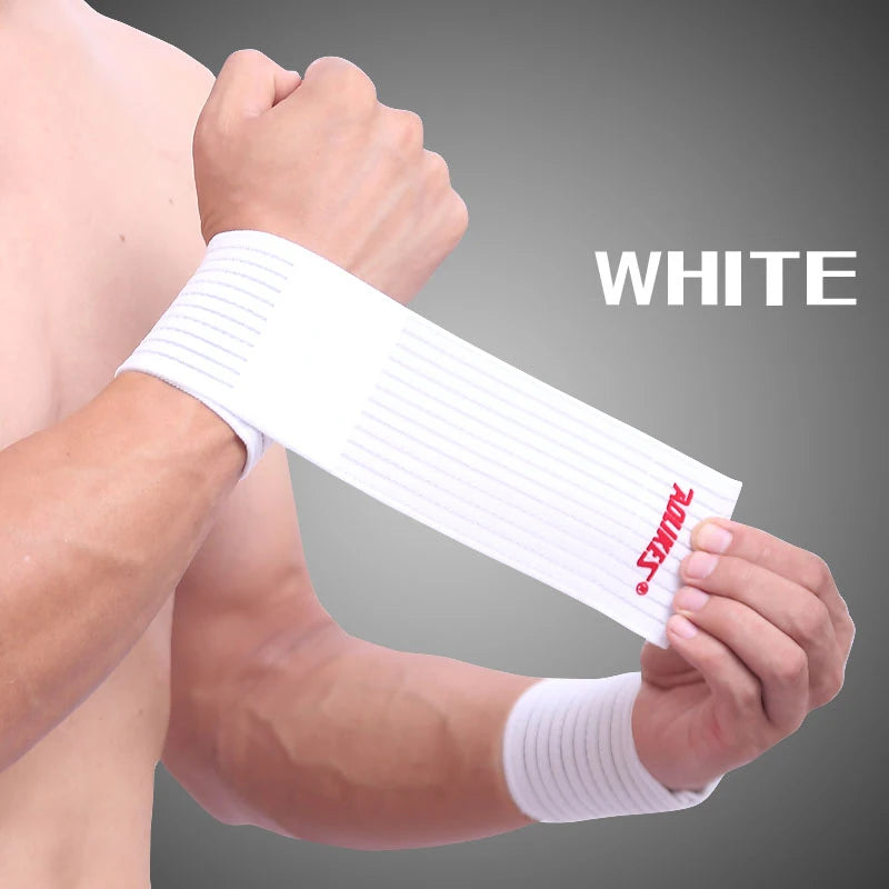 AOLIKES 1 Pcs cotton fitness elastic bandage hand wrist strap wrap sport wristband support gym wrist protector carpal tunnel