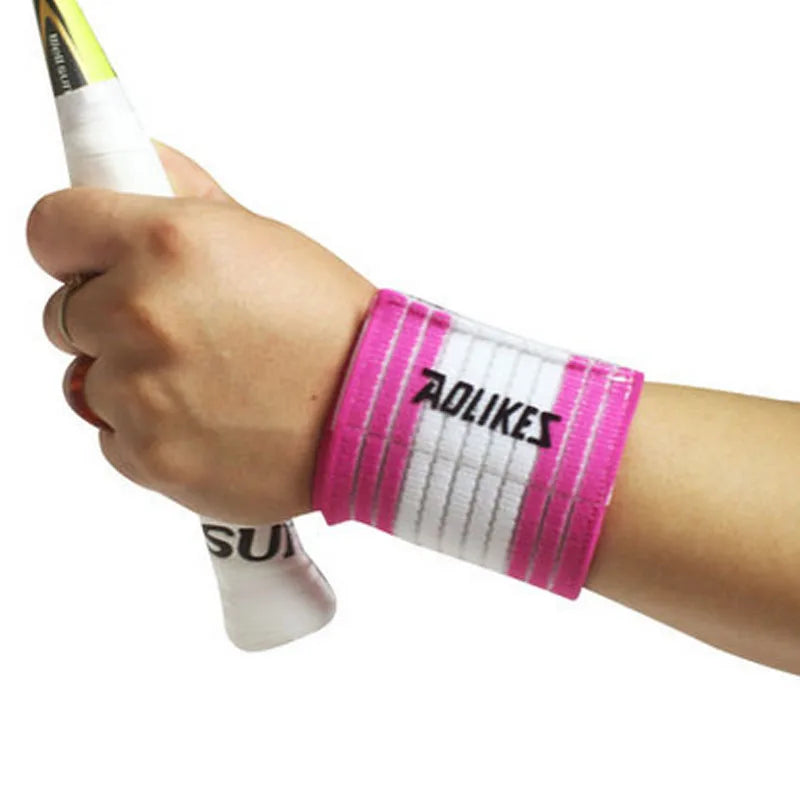 AOLIKES 1 Stück Baumwoll Fitness-Verband elastische Handgelenkbandage Handgelenk Wickel Sport Handgelenkstütze Fitnessstudio Handgelenkschutz Karpaltunnel