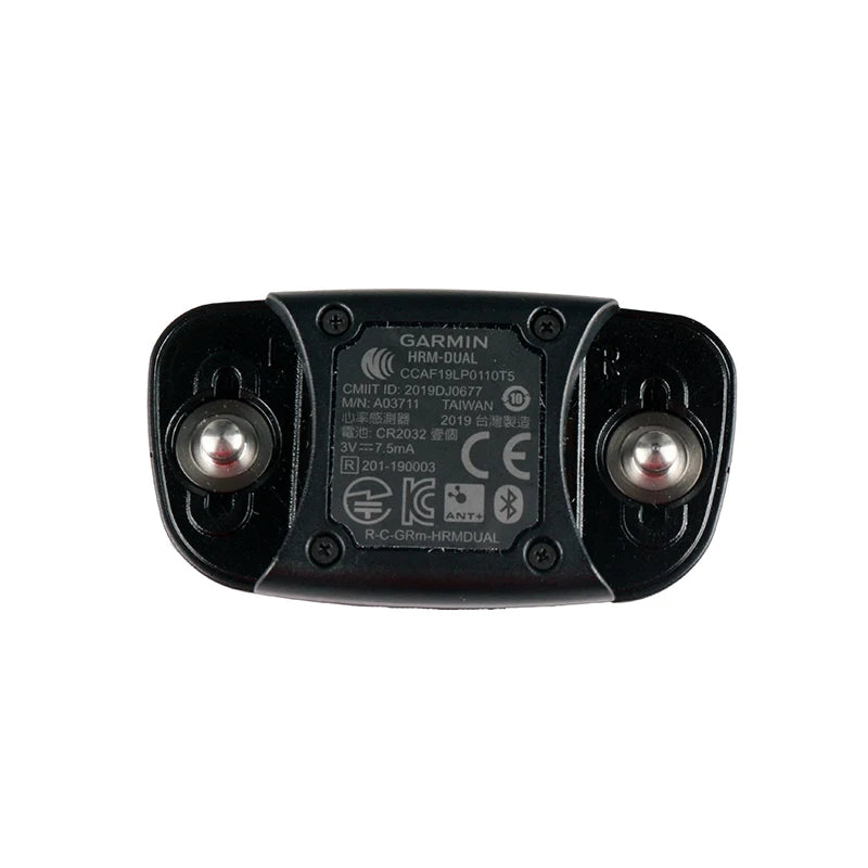 Garmin HRM Dual Herzfrequenzmesser Geschwindigkeitssensor Trittfrequenzsensor Fitness Sport Ant+ Bluetooth Dual Modell Gurt Radfahren Herzfrequenz