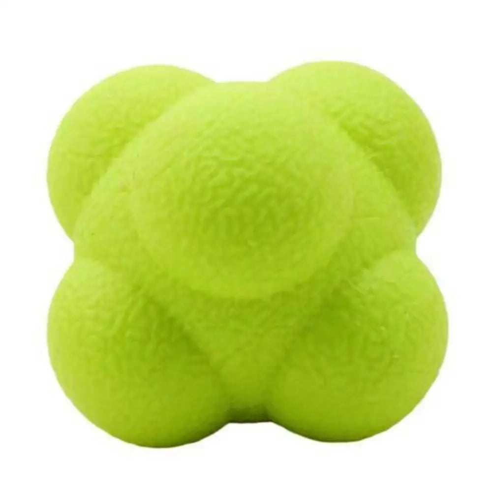 Hexagonaler Reaktionsball Geschwindigkeit Beweglichkeit Training Silikon Ball Koordination Reflex Sport Fitness Trainingsball für Kinder Erwachsene
