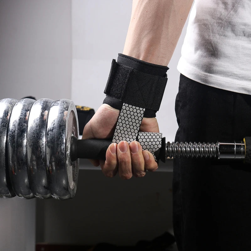 Handgelenkzugbänder Gewichtheben Bodybuilding Powerlifting Krafttraining Fitness Hanteln Kreuzheben Workout Handgelenkstütze