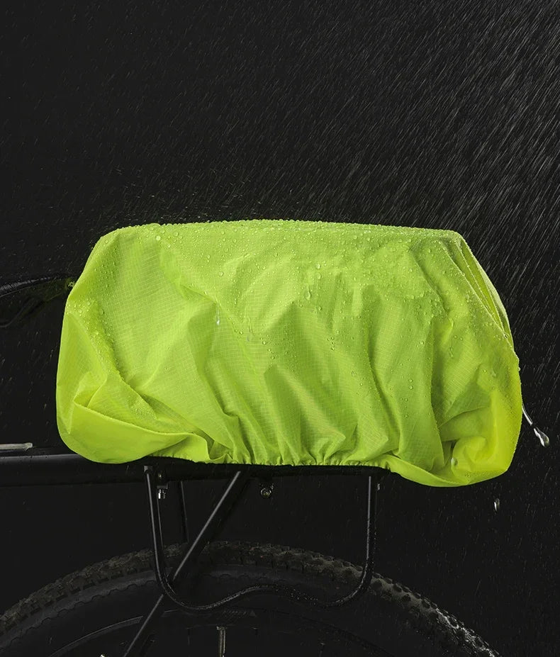 ROCKBROS Fahrradtasche 2-in-1 Reisefotografie Sport Fitness Umhängetasche PU Fahrradgepäckträger Rücksitz Aufbewahrungsbox Fahrradausrüstung