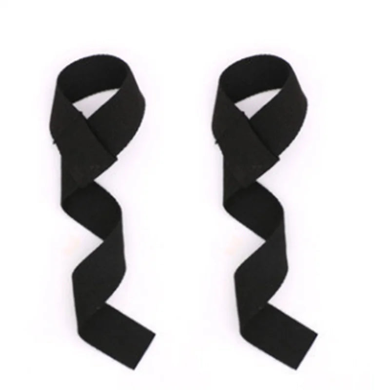 2pcs Gym Weight Lifting Wrist Straps Fitness Bodybuilding Training Lifting Straps For Women Men Fitness Crossfit Barbells Power