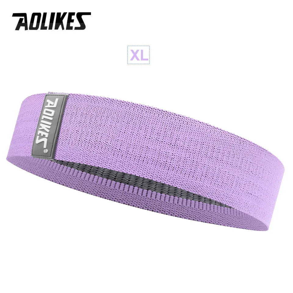 AOLIKES 1PCS Resistance Elastic Booty Bands Squat glute workout Non-slip trainer thick band Stretch Fitness Strips Loops Yoga