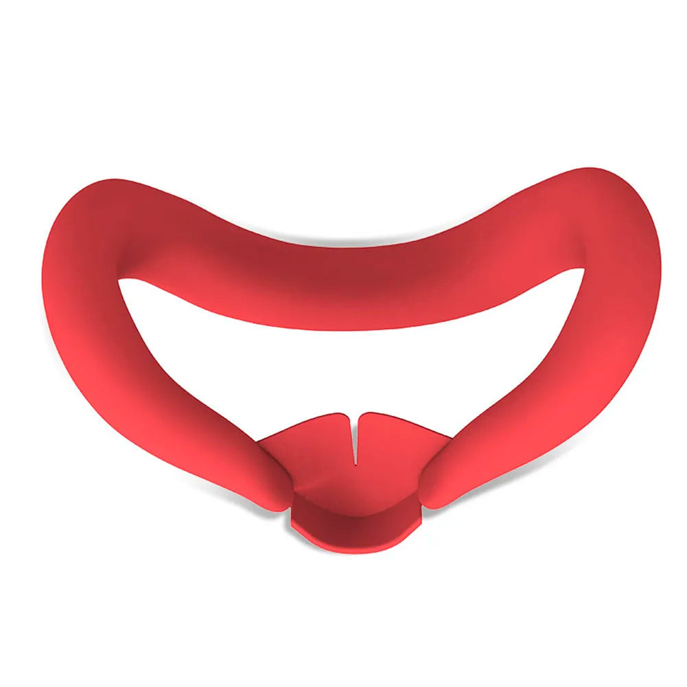 Silicone VR Mask Face Cushion Sweatproof Face Mask LightproofMask Face Pad Washable Replacement for Meta Quest 3 Accessories