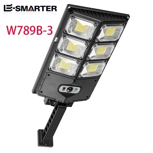 Outdoor Solar LED Lights Waterproof 8000 Lm Super Bright Wall Lamp With Motion Sensor Remote Control Garden Street Light