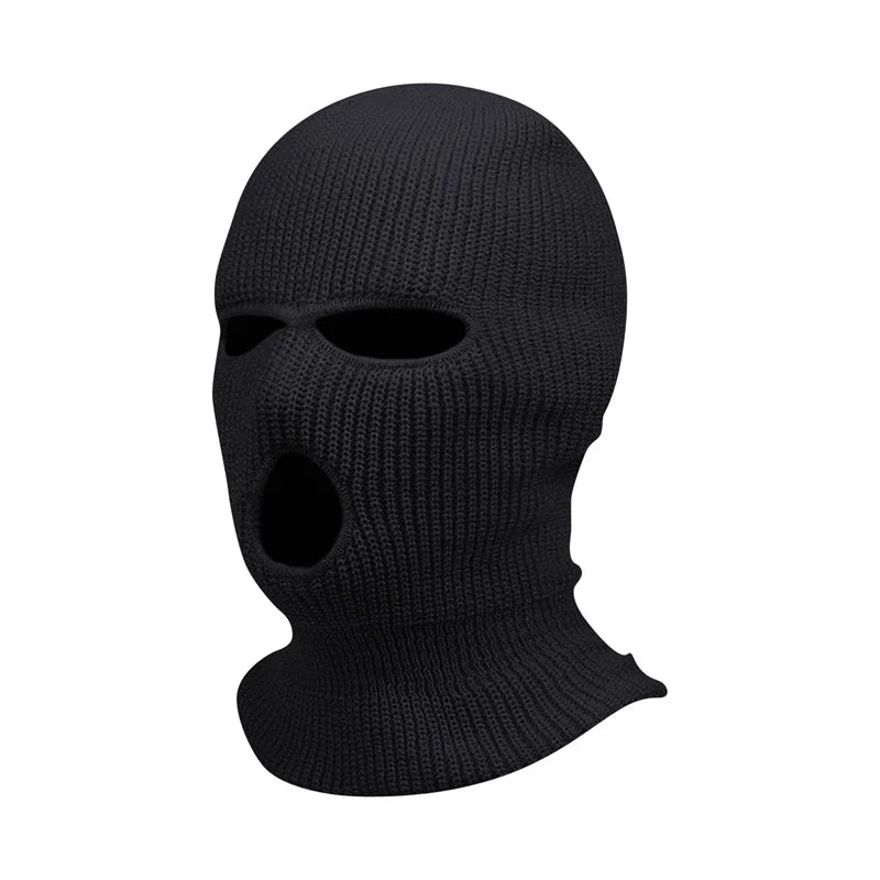Full Face Mask Knitted Pullover Hat For Men Women Winter Outdoor Sports Military Tactical Cycling Camping Hunting Ski Balaclava
