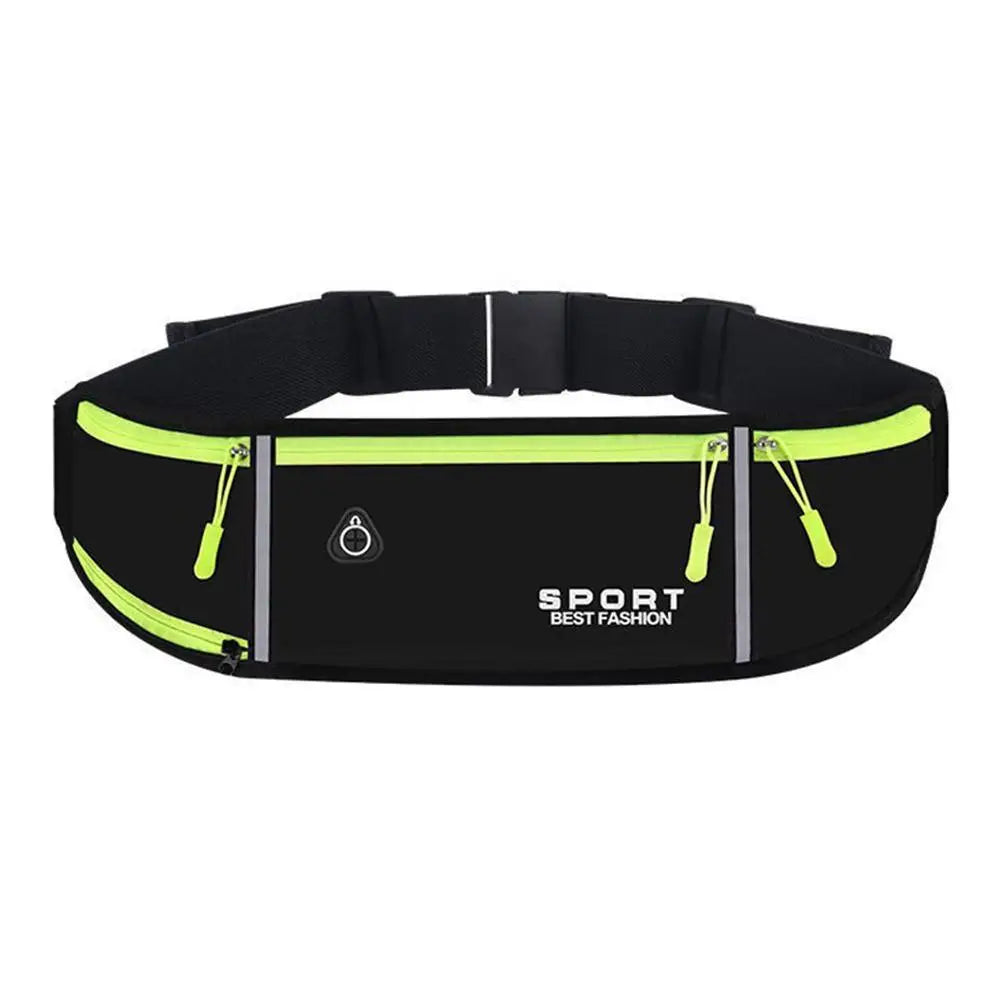 Laufgürteltasche Sport Outdoor Jogging Marathon & Fitness Verstellbare Bauchtasche mit Trinkflaschenhalter Reißverschlusstaschen