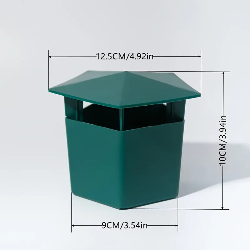 Robuste Schneckenfalle, verdickte korrosionsbeständige Kunststoffbox, kein Strom für Garten, Gemüse, Blumen