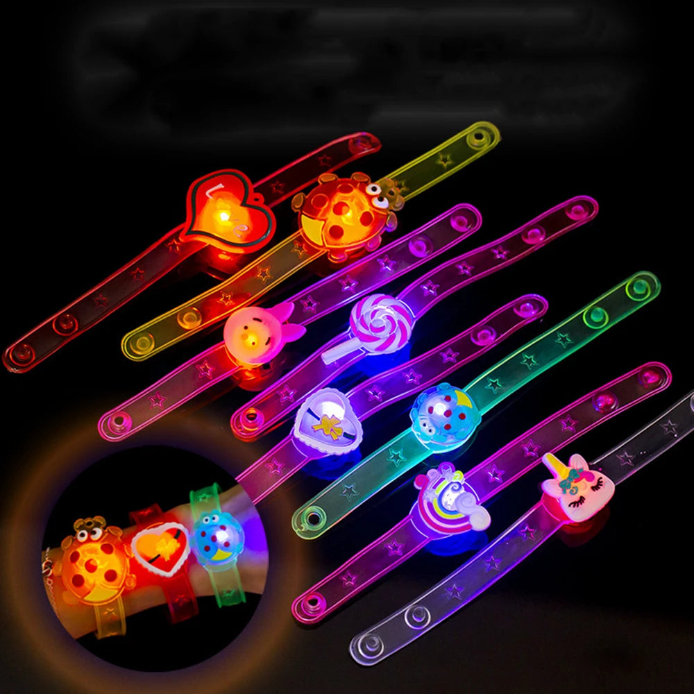 12/24 Stück LED-leuchtende Fun-Uhr für Kindergeburtstagsfeier Babyparty-Geschenk Piñata-Füller Halloween Karneval Weihnachtsgeschenk Belohnung