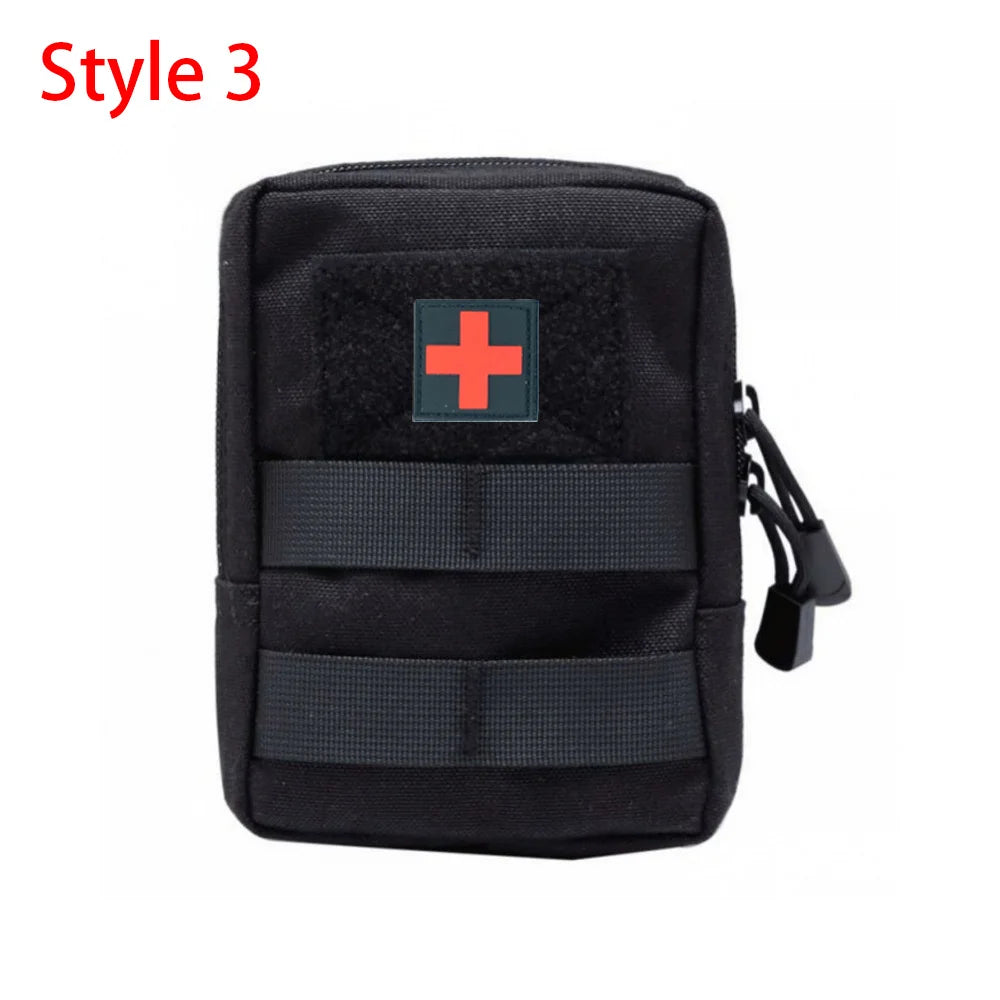 IFAK EDC Tasche Hüfttasche Jagdweste Notfall-Werkzeugsatz Outdoor Erste-Hilfe-Set Camping Survivaltasche