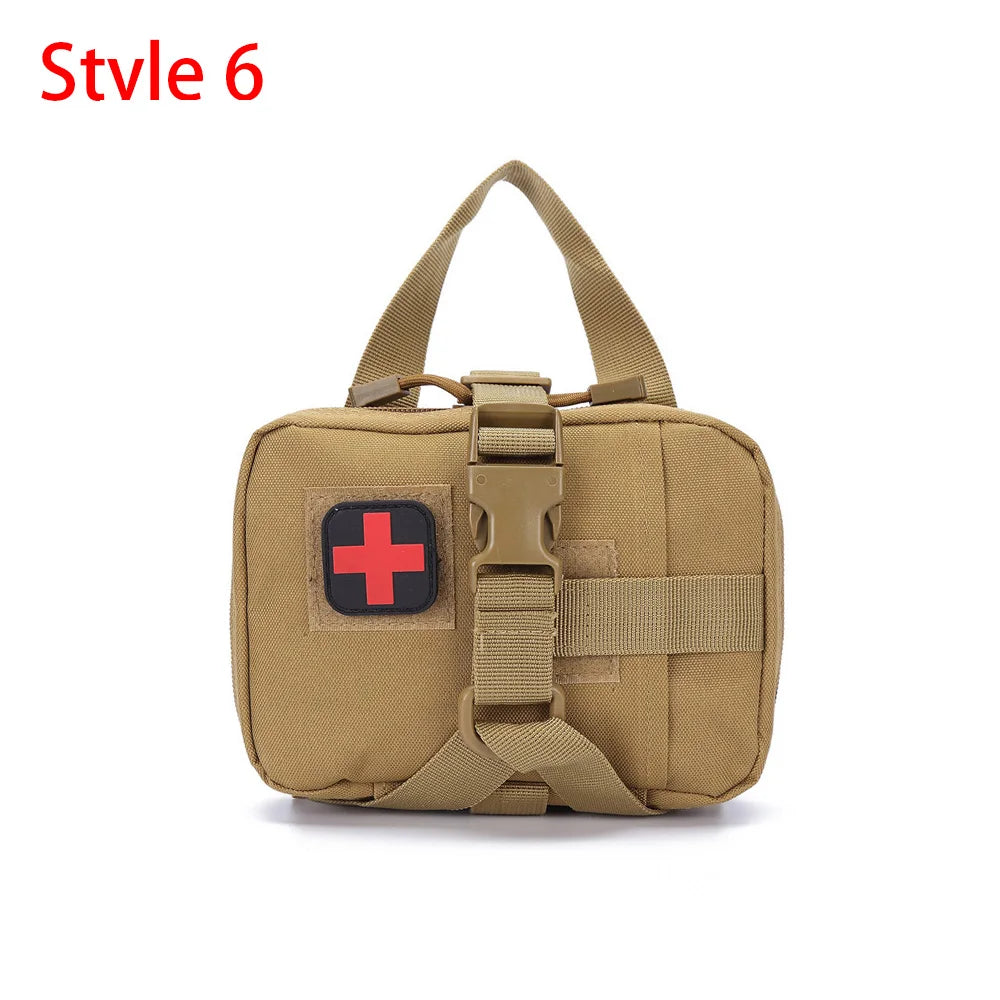 IFAK EDC Tasche Hüfttasche Jagdweste Notfall-Werkzeugsatz Outdoor Erste-Hilfe-Set Camping Survivaltasche