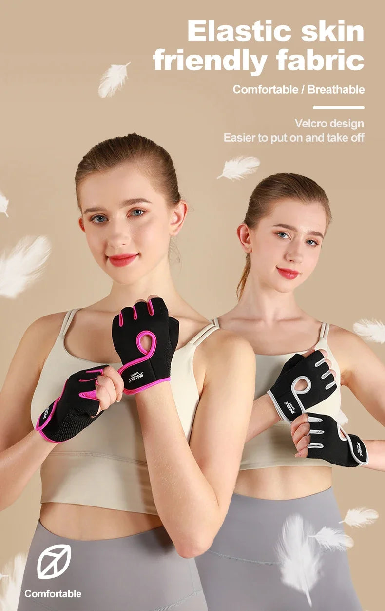 Fitnesshandschuhe Kraftsport Handschuhe Bodybuilding Training Sport Übung Radfahren Sporthandschuhe für Männer Frauen