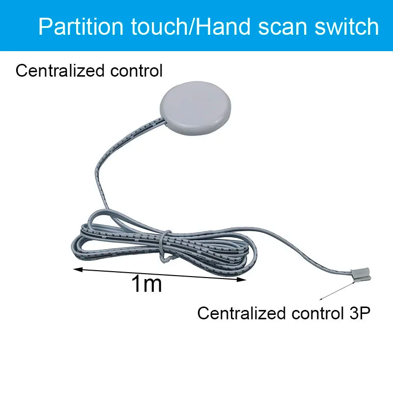"Hand-Sweep Induction Switch for Partitions, DC3.7-24V, 3CM Wood Penetration, Easy to Instal