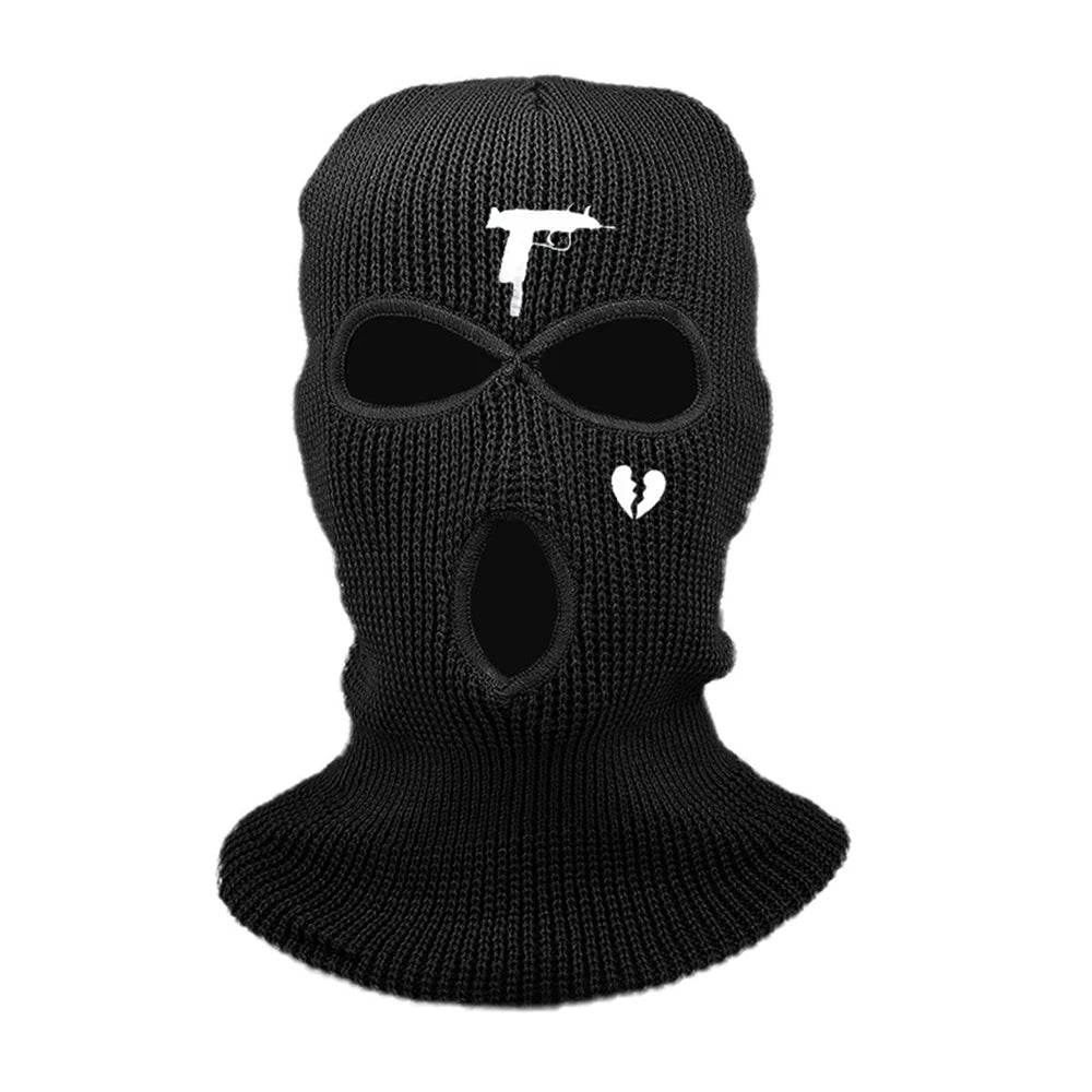 Full Face Mask Knitted Pullover Hat For Men Women Winter Outdoor Sports Military Tactical Cycling Camping Hunting Ski Balaclava