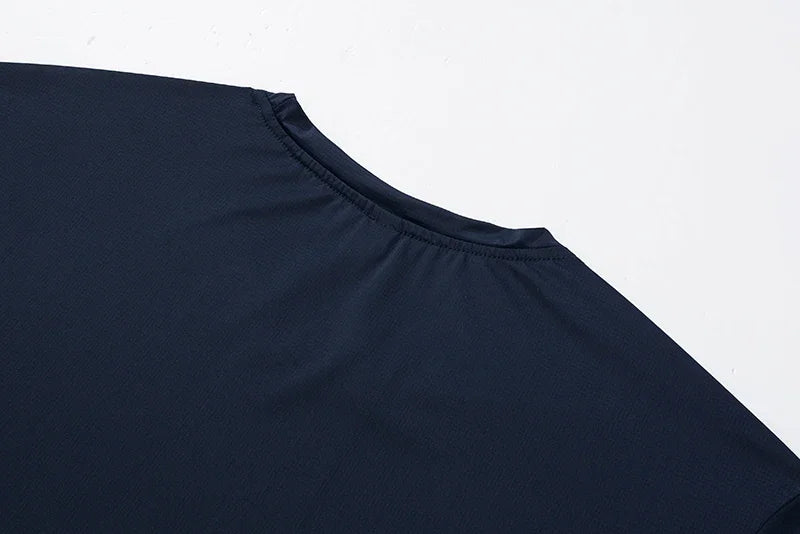 Sommer Oversized T-Shirt für Herren Große Größen 7XL 110-175kg Schnelltrocknendes T-Shirt Fitness Laufen Rundhals Kurzarm-Oberteile