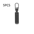 5 Stück Näh-DIY abnehmbarer Reißverschlusskopf Reißverschlusszipper praktisch bequem stabil Tasche Handtasche Koffer Geldbörse Rucksack Zelt