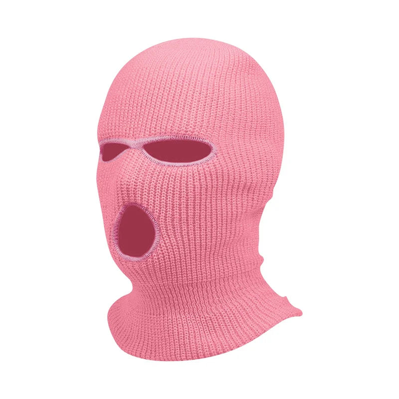 Full Face Mask Knitted Pullover Hat For Men Women Winter Outdoor Sports Military Tactical Cycling Camping Hunting Ski Balaclava