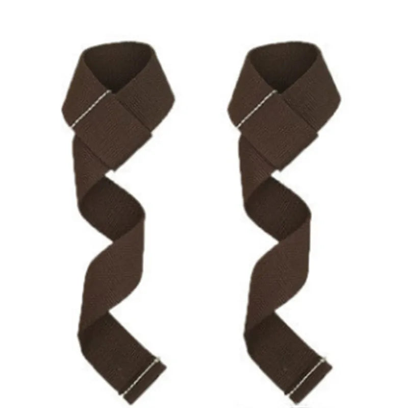 2pcs Gym Weight Lifting Wrist Straps Fitness Bodybuilding Training Lifting Straps For Women Men Fitness Crossfit Barbells Power