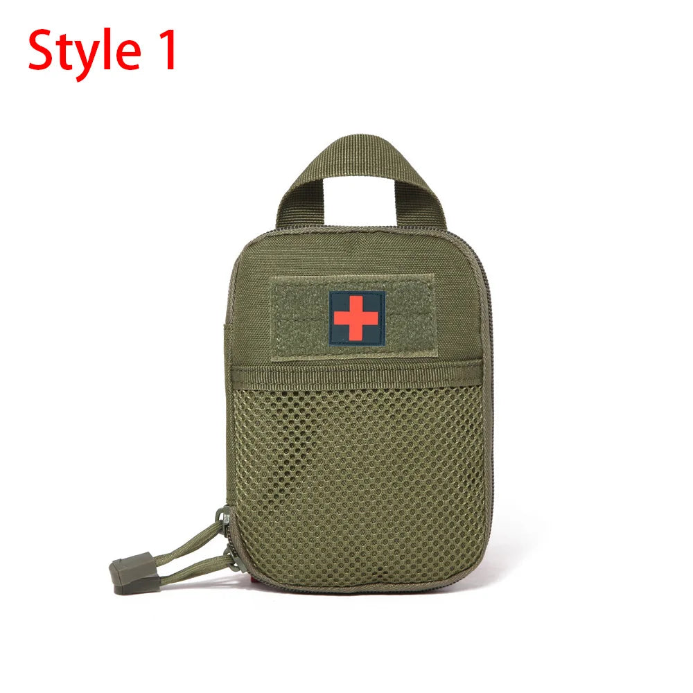 IFAK EDC Tasche Hüfttasche Jagdweste Notfall-Werkzeugsatz Outdoor Erste-Hilfe-Set Camping Survivaltasche