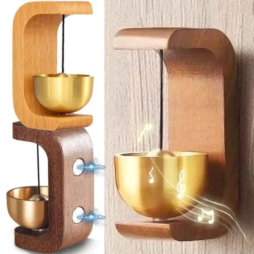 Messingglocke Windspiel Hausdeko Türklingel Windspiel für draußen Türklingel Glocken für Tür Ladenbesitzer-Glocke Eingangsglocke Haus-Windglocke