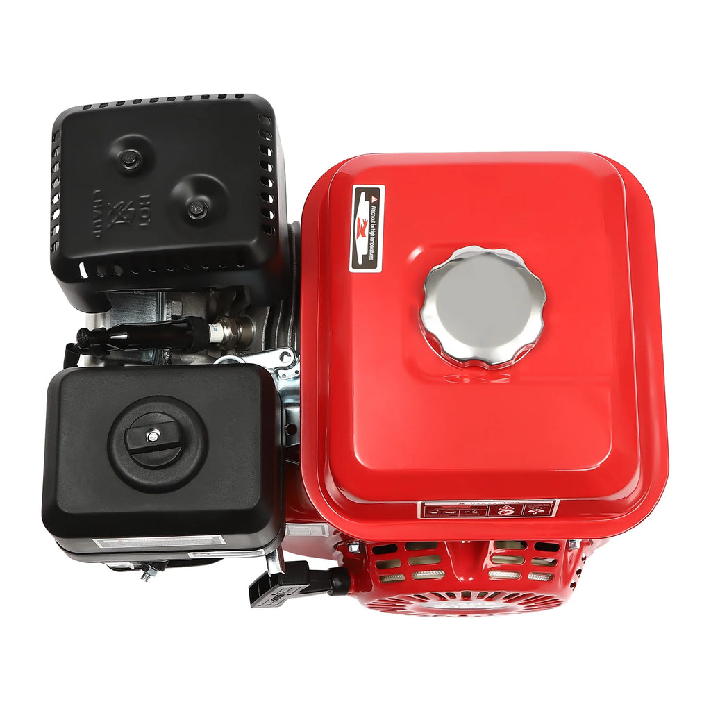4-Takt 212cc Benzinmotor, 7,5PS 4000W 3600 U/min Einzylinder-Handstart-Benzinmotor, Kurbelwellendurchmesser 20mm