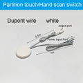 "Hand-Sweep Induction Switch for Partitions, DC3.7-24V, 3CM Wood Penetration, Easy to Instal