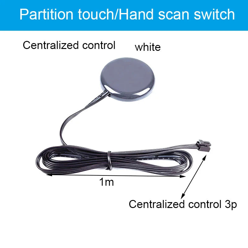 "Hand-Sweep Induction Switch for Partitions, DC3.7-24V, 3CM Wood Penetration, Easy to Instal