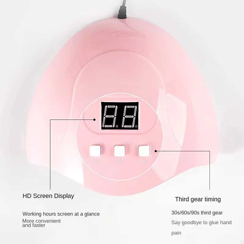 54W 18 Led Lights Dryer For Manicure Ultraviolet Lamp Nail Tools Machine Uv Professional Material Nails Drying Dry Heat Lamps