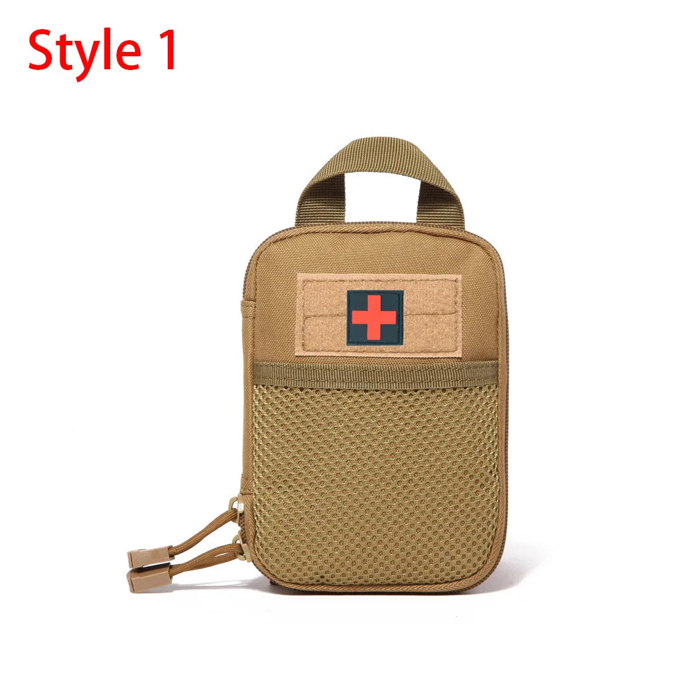 IFAK EDC Tasche Hüfttasche Jagdweste Notfall-Werkzeugsatz Outdoor Erste-Hilfe-Set Camping Survivaltasche