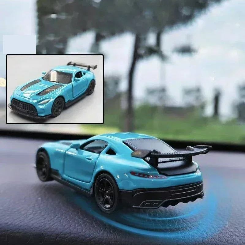 Sportwagen-Drift Rotierende Autodekoration Armaturenbrett Dreh-Rennmodell Dekoration Auto Individualität Mittelkonsolen-Dekoration