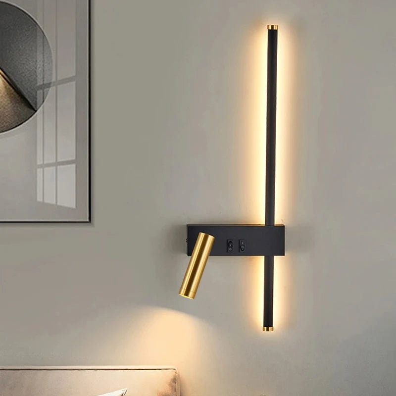 Nordic Wall Lamps Modern Led Lights for Room Home Decoration Interior Bedside Lamp Living Room Sofa Background Wall Sconce Lamps