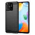Para Xiaomi POCO C40 Funda para POCO C40 X4 M4 Pro F4 M3 X3 M5 M5S Funda Protectora Fibra TPU Silicona Armadura Goma POCO C40 Cubierta