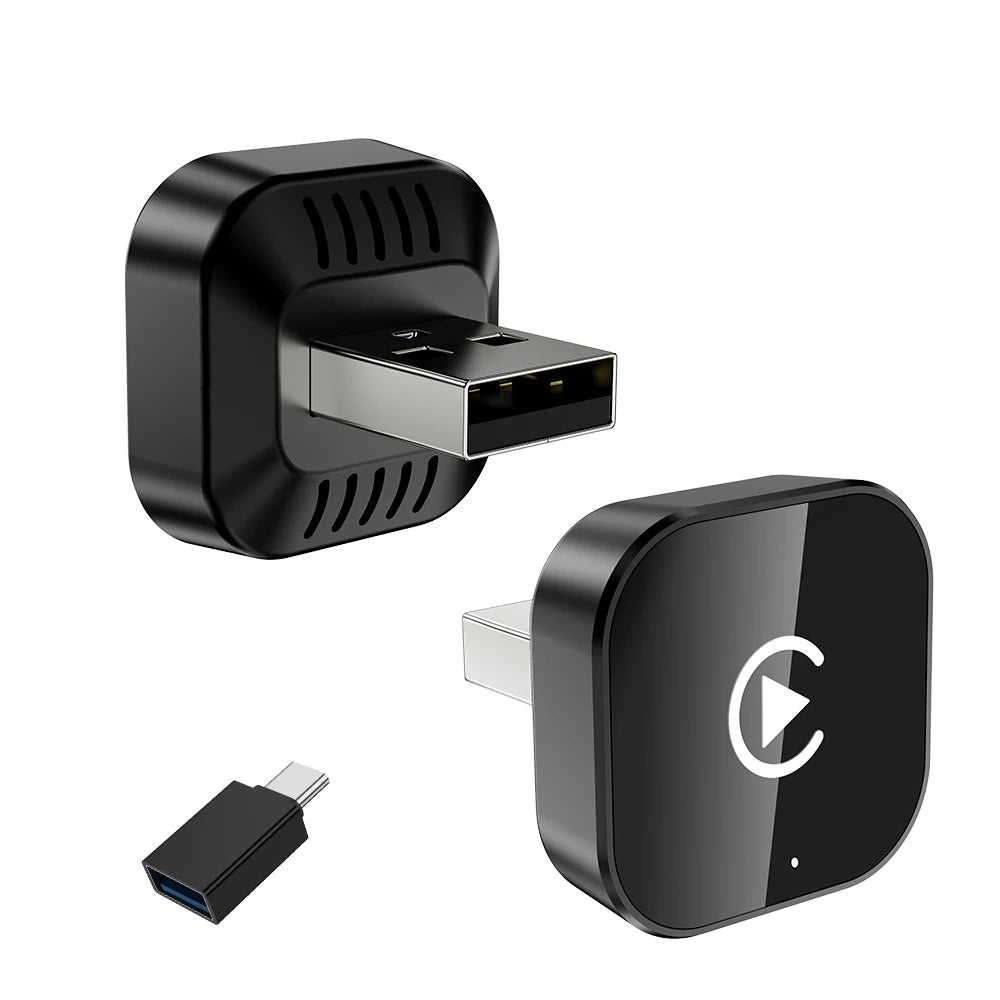 Neue Super Mini Carplay AI Box Kabelgebunden zu Kabellosem CarPlay/Android Auto 2in1 Box 5GHz WiFi5 für 99% Original Kabelgebundenes CarPlay/Auto Fahrzeug
