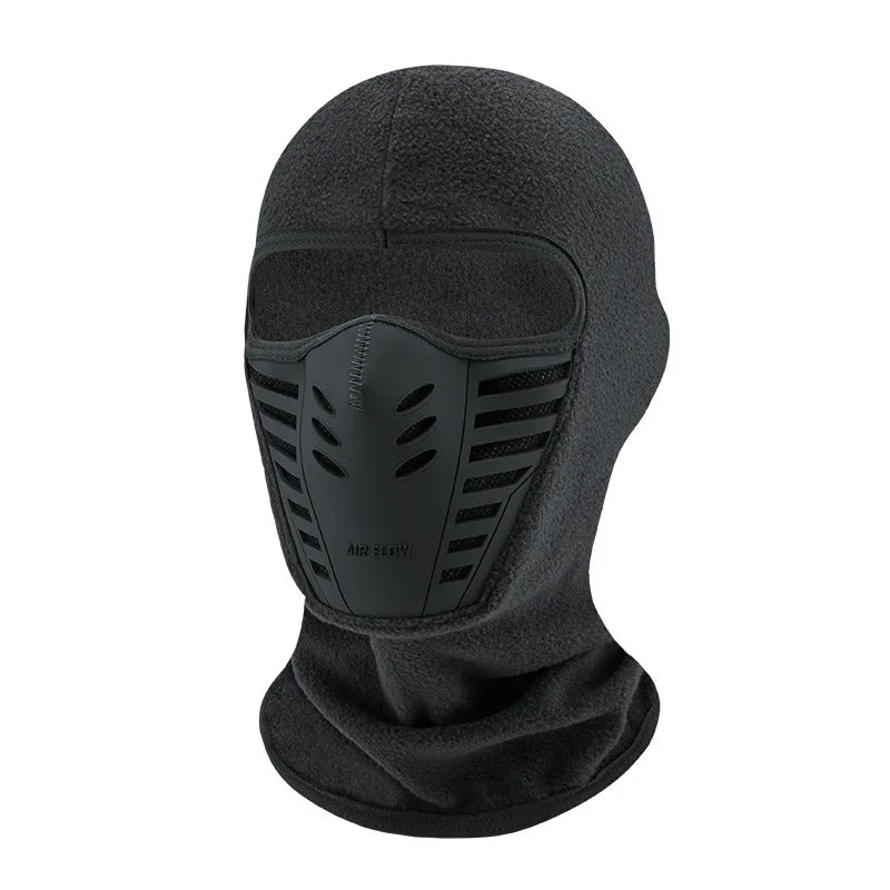 Motorrad Maske Fleece Thermischer Hals Vollgesichtsmaske Warmhalten Reitsturmhaube Biker Ski Winter Winddicht Staubdicht Gesichtsschutz