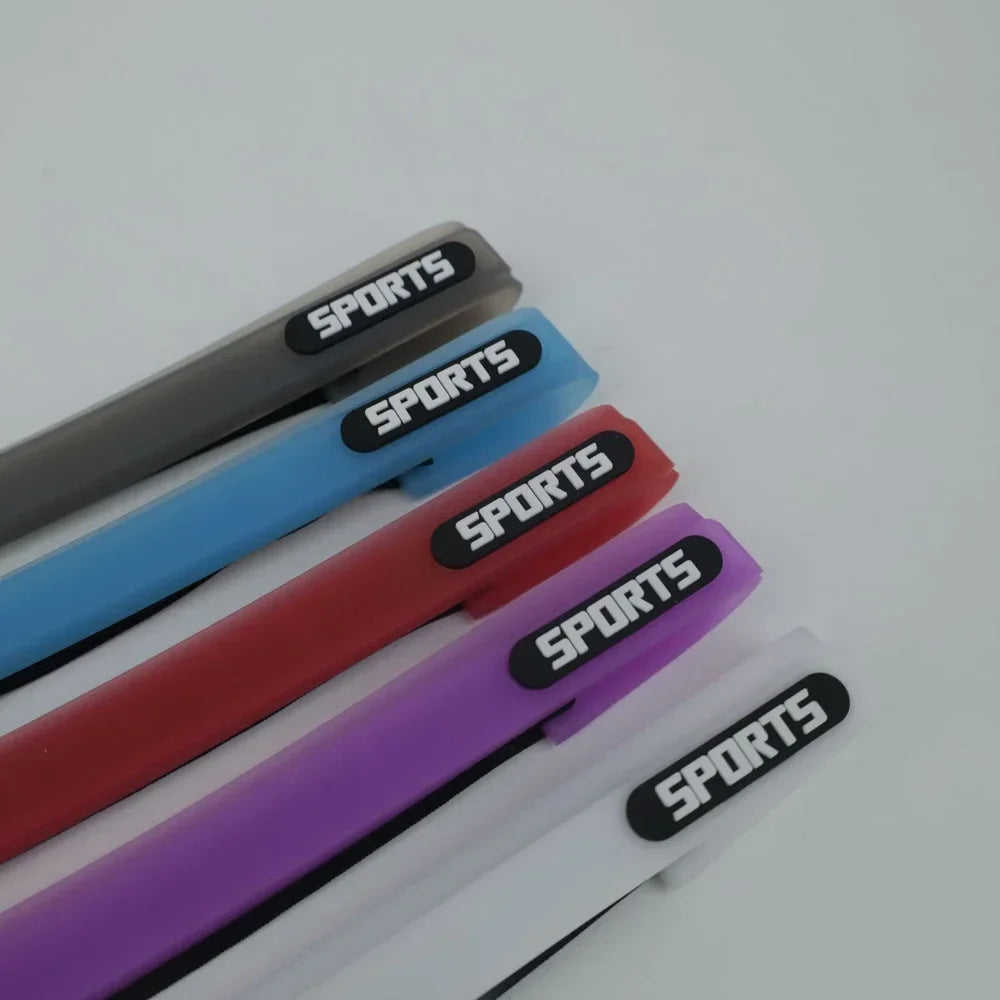 Silikon Schweißband Laufen Basketball Anti-Schweiß-Band Elastische Stirnbänder Yoga Laufen Fitness Haarschmuck