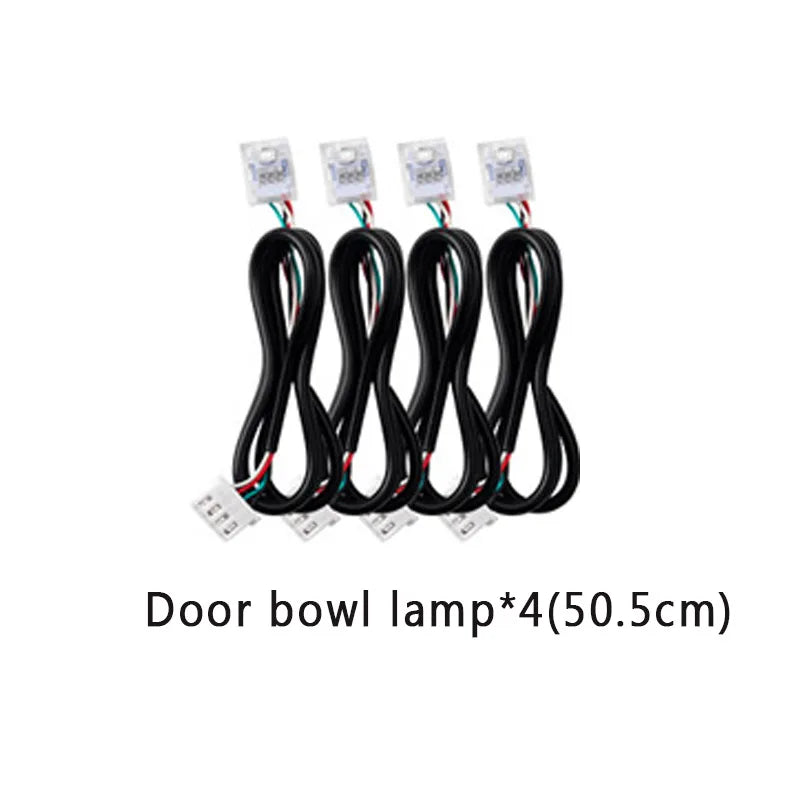 18/22 in 1 Atmosphere Light Parts 35/75CM 110CM Light Strip Speakers Extension Line Main/Sub Controller Foot Lamp Symphony Parts