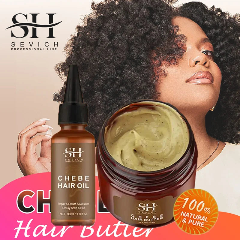 Chebe Traktionsalopezie Verdickungsöl Anti-Haarausfall-Behandlungsspray Verrückt Schnelles Haarwachstum Produkte Sevich Anti-Haarbruch Haarpflege