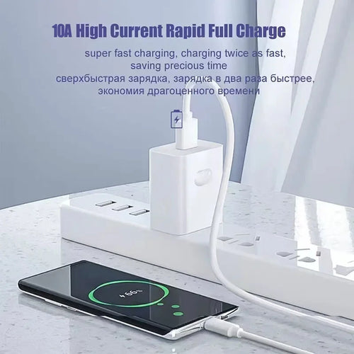 100W 6A USB-C Fast Charging Cables, 3 Pack