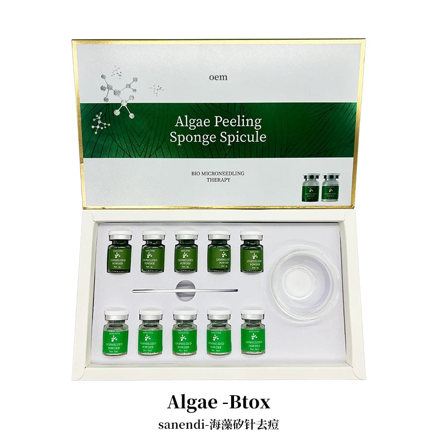 Algae Peeling Powder Natural Seaweed Bone Algae DIY Facial Mask SkinCare Repair Acne Clean Pores Whiten Brighten