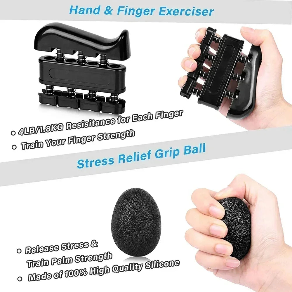 Nuevo Entrenador de Fuerza de Agarre de 5-100 KG Expansor de Muñeca Resistencia Ajustable Fitness Gimnasio Entrenamiento Agarre de Mano para Desarrollo Muscular
