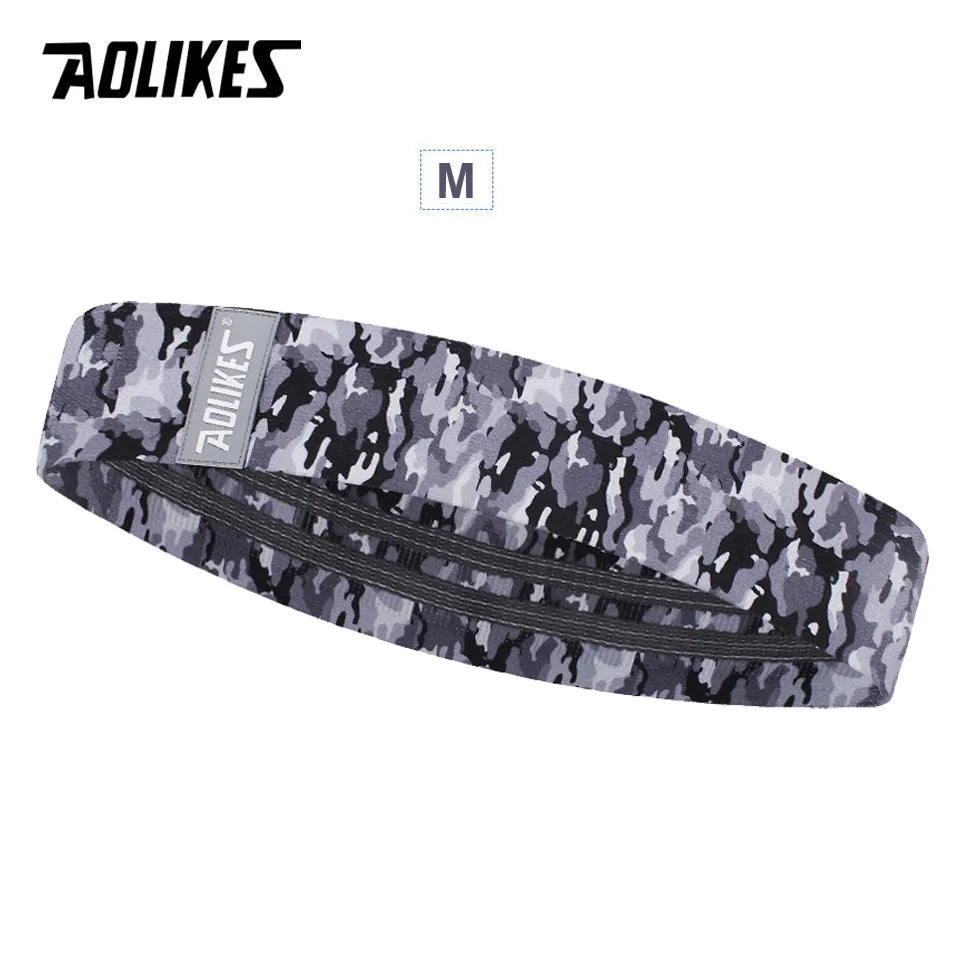 AOLIKES 1PCS Resistance Elastic Booty Bands Squat glute workout Non-slip trainer thick band Stretch Fitness Strips Loops Yoga