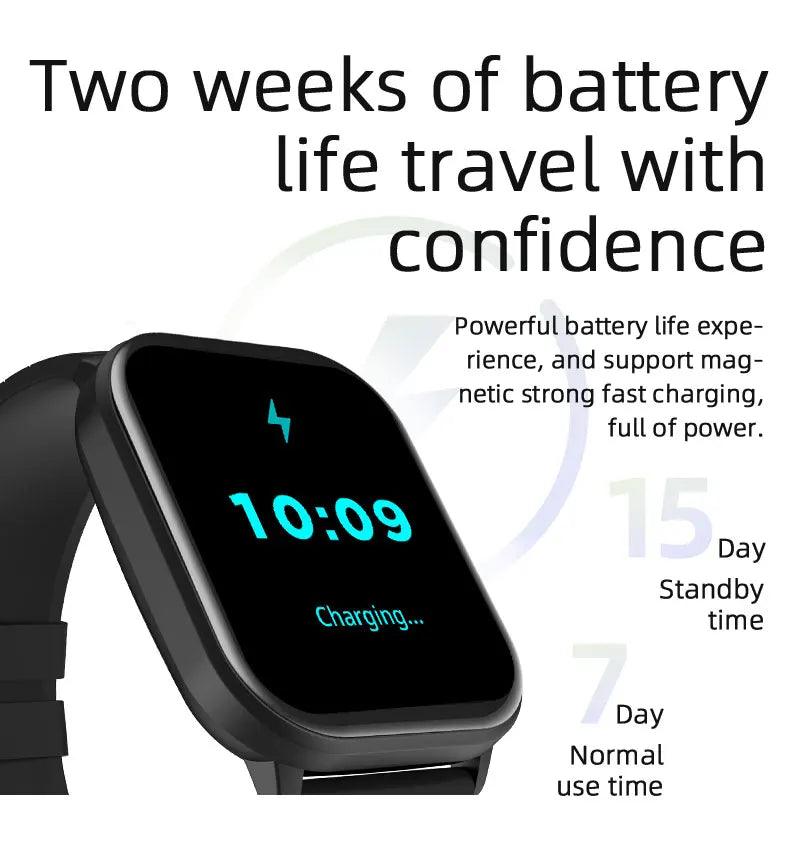 OLEVS 8206 Smartwatch Original Marke 2,01 Zoll Full Touchscreen Sport Fitness Bluetooth Smartwatch Kompatibel Android iOS