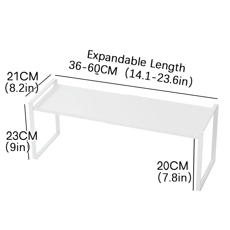 Expandable Under-Sink Cabinet Storage Rack